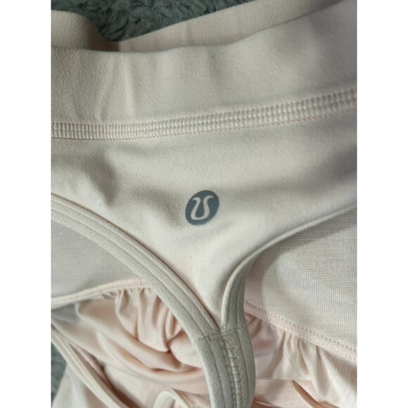 Lululemon Light Pink Strappy Built-In Bra Tank Top Size 8 - Picture 4 of 5